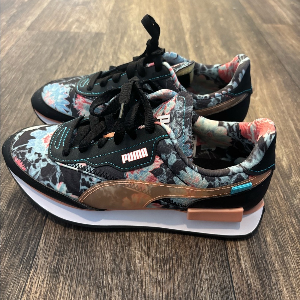Puma Multicolor Floral Sneakers
